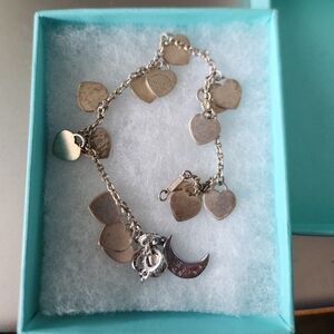 Tiffany Multi Heart Bracelet RARE